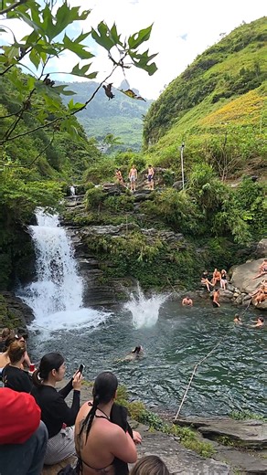 #WaterfallVibes #beautifulworld #amazingnature #waterfall #waterfallview #WaterfallDive #travelwithme #reelsfb | Beach 4K