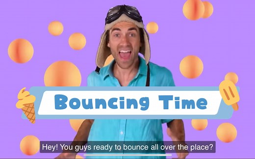 【动感欢快课前热身英文歌——Bouncing Time】