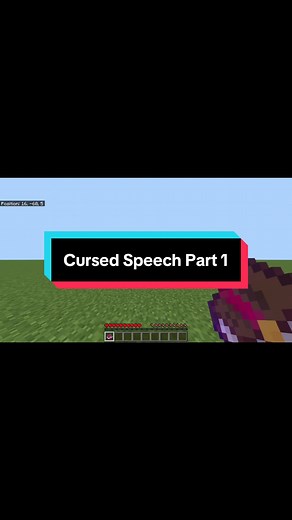 How to Make Cursed Speech in Minecraft - Part 1