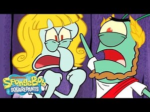 Squidward and Plankton Get Dramatic! 🎭 - Full Scene - @SpongeBobOfficial