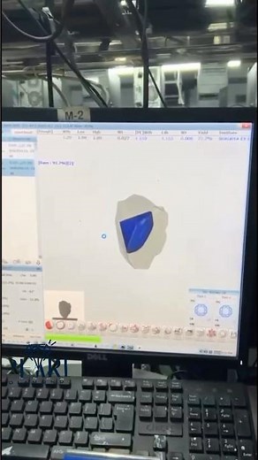 Sarin Machine Diamond Process | Precision Diamond Mapping & Cutting Technology #DiamondVideo