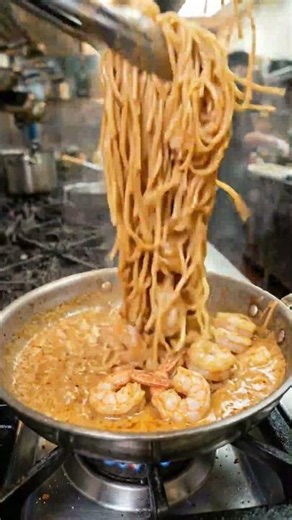 Creamy Cajun Shrimp Pasta Better Than Restaurants😋🍤 #pasta #pastarecipe