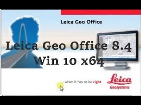 Leica Geo Office 8.4 Final version Installation