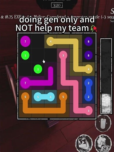 doing gen matter than help my team #bitebynight #roblox #fnaf #generator