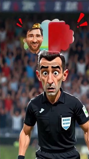Messi's Wild Tackle on Mandi 😂 | Epic 2026 World Cup Caricature Chaos#Messi #LionelMessi #AissaMandi