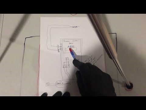 How to Wire in the Johnson controls/Penn A421 Digital Temperature control. Convert analog to digital