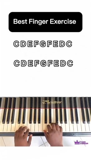 229K views · 3.6K reactions | Piano finger exercise Try this exercise. It helps to strengthen all fingers and make them flexible on the piano #fblifestyle | Pianogoddess Academy | Facebook