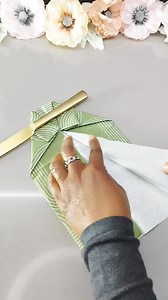1.2M views · 10K reactions | Easy napkin folding #ideas #craft #creativity | Kake Amor | Facebook