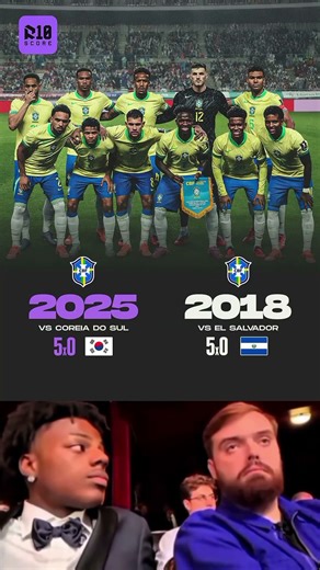 Brazil 2018 🆚 2025 ⚔️ New Generation Rising 🇧🇷🔥