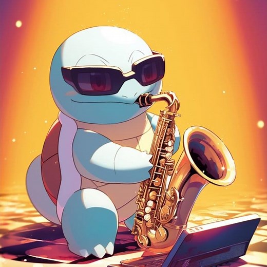 Epic Sax Squirtle (Slowed & Reverb) - Remix
