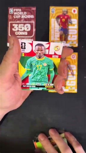 FIFA World Cup 2026 Premium Gold Panini Cards #cards #fifaworldcup2026 #opening #panini