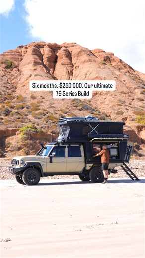 Sam & Wim | TRAVEL AUSTRALIA on Instagram: "🔥 Built to live off-grid. Built to go remote. ℹ️Our 79 Series has had a full transformation over six months, including a chassis extension, 4.2 GVM upgrade and a completely custom touring setup paired with a @tommycampers slide-on camper S6X 🔥 Build partners: Insured by @club_4x4 🏠 Camper @tommycampers ☂️ Awning & shower tent @thebushcompany 🛞 @methodracewheels_au ⭐️ Front bar @offroad_creative 🛠️ Roof Rack @offroad_animal 🗿 Rock Sliders @offroad