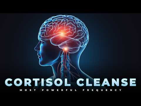 285Hz + Alpha Waves Deepest Healing Sleep Tunes: Vagus Nerve Reset and Cortisol Flushing Noise