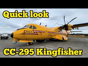 A quick look at the CC-295 Kingfisher search and rescue aircraft of the Royal Canadian Air Force