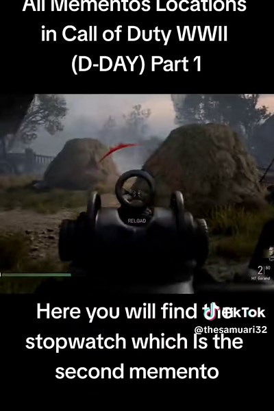 Call of Duty WWII Memento Locations Guide