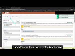 Registering for library workshops