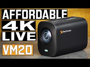 NearStream VM20 4K CAMERA: Live Streaming Made Easy