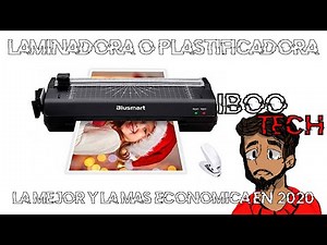 LAMINADORA BLUSMART A3 (plastificadora) La mejor de todas y la mas económica 2020 UNBOXING y REVIEW