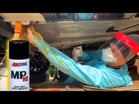 Best Rust Undercoating for New Cars | Amsoil HD Heavy Duty Metal Protector Tested