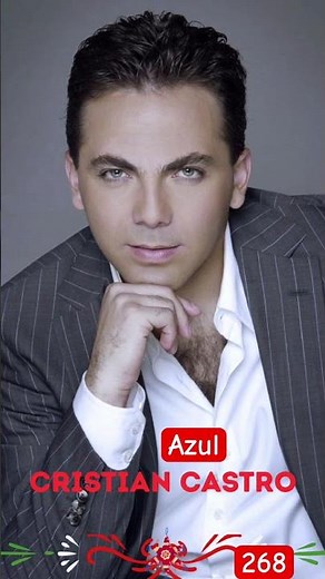 Azul | 268 | Cristian Castro | Short #short #musica #baladas #viejitas #music