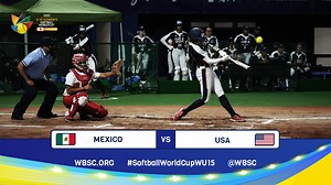 🎥 Game 36 Highlights 🥎🏆 🇲🇽 Mexico 🆚 🇺🇸 USA I U-15 Women's Softball World Cup #SoftballWorldCupWU15 | WBSC Softball World Cups