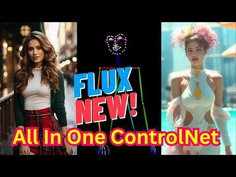 FLUX 1 Dev ControlNet Union Pro - A New All-In-1 ControlNet Model For Flux