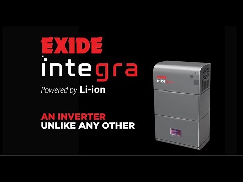 Exide Integra: An inverter unlike any other!