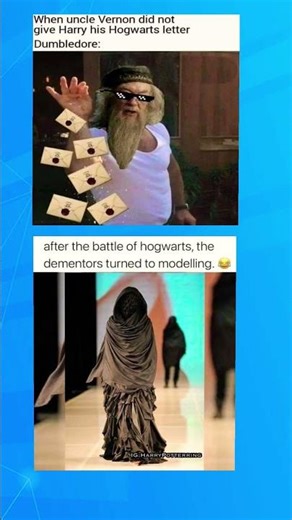 Even Dumbledore Couldn’t Stay Serious 😂#harrypotter #shorts #memes