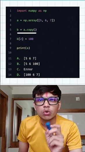 Most Python Developers Get NumPy Copy vs View Wrong! 😱 #python #coding