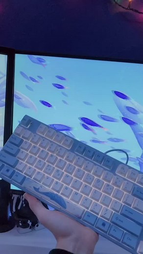 Thanks Varmilo for sending me out this stunning whale themed keyboard! #varmilo #keyboard #whalzy #mechanicalkeyboard