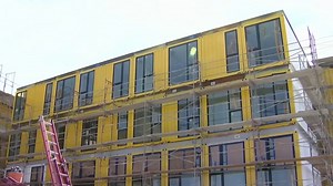 ‘Container Monster': Housing development for unhoused made of shipping containers sparks debate