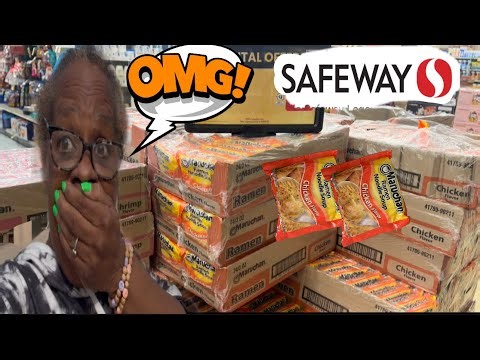 What I Pulled Off With Just $50 @ Safeway Food
