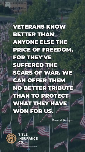 We pause today to express our deepest gratitude to all who have served. Your courage and sacrifice are the foundation of our freedom. | Title Insurance Co of Athens