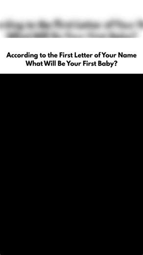 faxnn9 on Instagram: "Boy or Girl? 😳❤️ Destiny already decided? 👶✨ Comment your name’s first letter 👇 👇 Drop your first letter 👥 Tag your partner 😳 💾 Save this 👶 #NameLetter #FirstBaby #FuturePrediction #RelatableReels #CoupleReels"