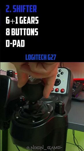 Logitech G27 steering wheel + pedals + shifter #logitechg29 #logitech923 #logitechg920 #racinggames