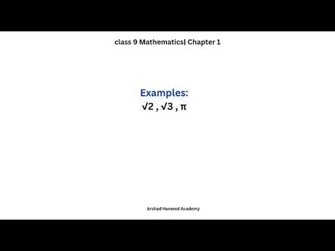 Class 9 Mathematics | Chapter 1 | Real Numbers
