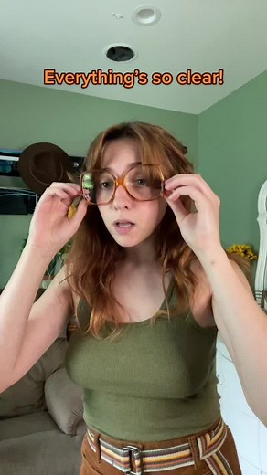 I got my first pair of prescription lenses! Now I can better read those “no trespassing” signs when I’m rock hunting 😬 #rocktok #geologist #glasses