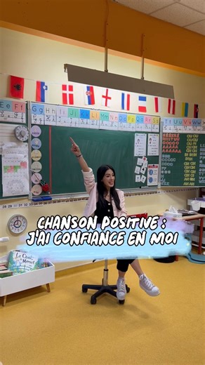 le_coeur_en_classe on Instagram: "En septembre, j’avais inventé une petite chanson pour travailler la confiance en soi avec mes CE1. J’ai été super contente de voir que @lecartablemerveilleux l’avait reprise dans une de ses séquences, en remplaçant « rêver » par « me relever. Depuis, on la chante comme ça en classe… et voilà ce que ça donne ! Les paroles : Je suis unique Je suis capable Chaque jour est formidable Je peux tomber Me relever J’ai confiance je vais y arriver #ecole #cycle2 #teampe #