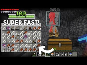 EASIEST Skeleton Mob Spawner XP Farm | Minecraft 1.21 Tutorial