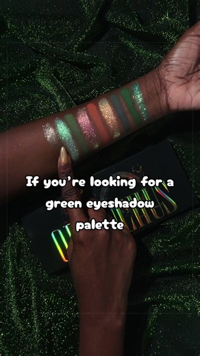 Ophiuchus Palette: Stunning Green Eyeshadow Collection