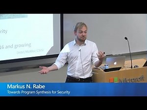 Towards Program Synthesis for Security