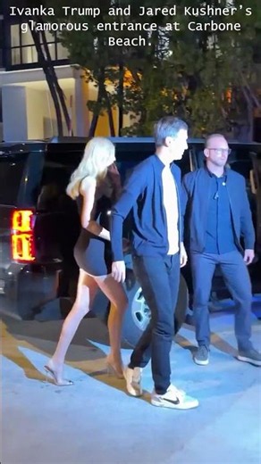 Ivanka Trump with her husband Jared Kushner ❤️