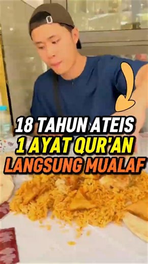 Tak Percaya Tuhan 18 Tahun, Lalu Berubah Karena Ayat Ini!