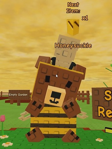 New Secret Seed Honeysuckle in Roblox Garden Game
