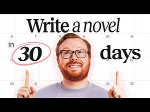 How To Write a Novel in 30 Days