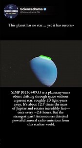 This Planet Has No Star… Yet It Has Auroras!