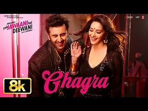 Ghagra 8K Full Song | Yeh Jawaani Hai Deewani | Ranbir Kapoor | Madhuri Dixit | Pritam | Rekha B