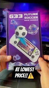 "G33🎮 THE FASTEST RETRO HANDHELD!!🔥" | Melvin India #shorts #gaming #gadgets