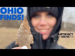ARROWHEAD HUNTING Ohio Artifact Finds!