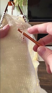 Why I love knitting: you can fix mistakes without frogging everything! 🧶✨ #knittingtips